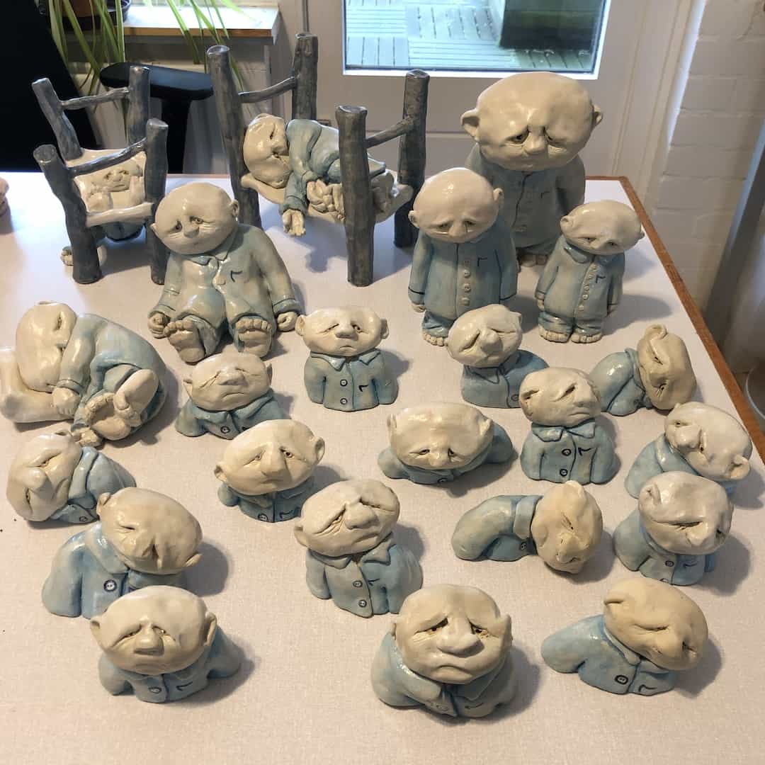 Overview of M.E. ceramic work